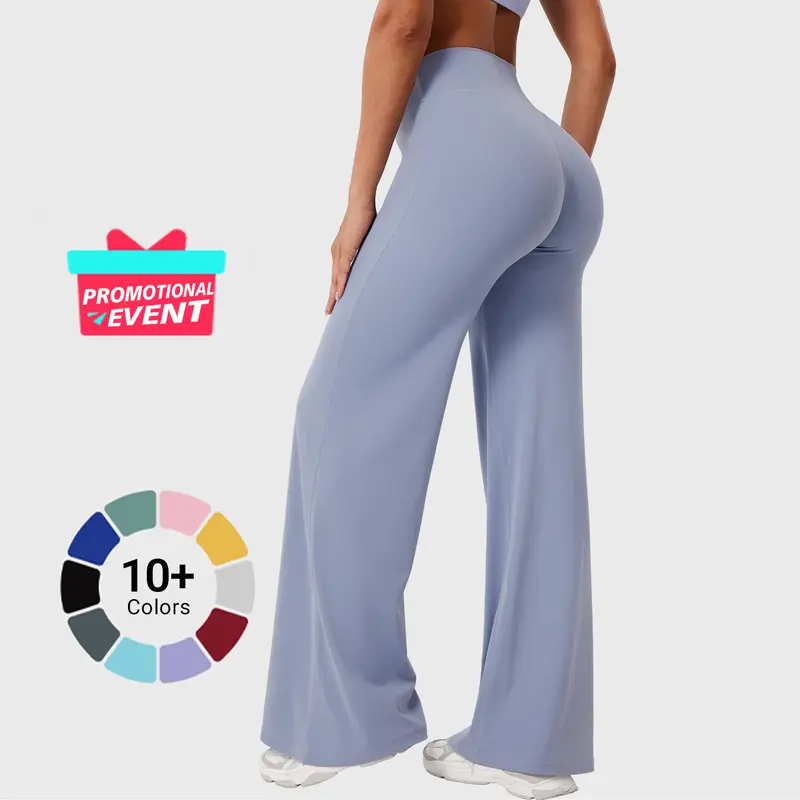 High Waist Straight Leg Leggings Women No Front Seam Workout Yoga Pant Seamless Gym Wear Flattering Comfortable Pants Activewear Spandex Black Friday 10+ Colors Athletic Bottoms yoga pants tight-fitting sporty style slim-fit yoga pant cute gym set