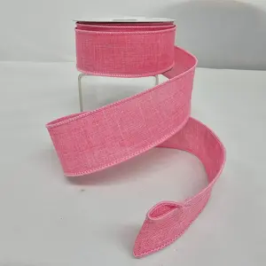 1.5" x 10Y Pastel Royal Burlap