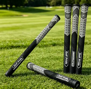 Golf  MCC Plus4 Underrated Golf Grips, MultiCompound Hybrid Cord & Rubber, Enhanced Control & Anti-Slip, Standard 60R 52g for Drivers, Irons & Wedges