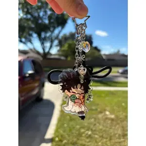 Blood Bro Acrylic Keychain, Gif For Him, Gif For Her