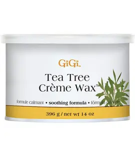 GiGi Tea Tree Infused Crème Wax 14oz