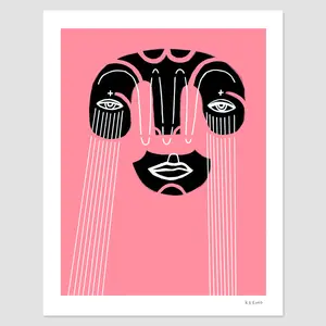 The Universe is a Progression of Interrelated Phenomena by Keemo Print - 5x7, 8x10, 11x14 - Home Decor Wall Art Print for Living Room Bedroom