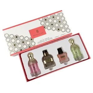 Women's Daily mini Perfume gift Set, Floral Fruity fragrance spray,light fragrance, lasting fresh,Christmas Valentine's Day gift,30ml*4(1.0FL.OZ.*4)
