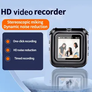 Smart audio and video recorder, one-touch recording, video and photo - 1080P clear picture quality