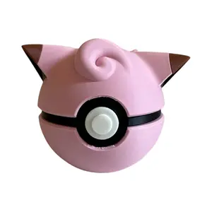 Clefairy - Inspired 3D Printed Poke Ball Collectible