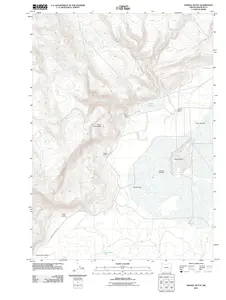 Dowell Butte Oregon USGS Topographic Quadrangle Map, 2011, 1:24000