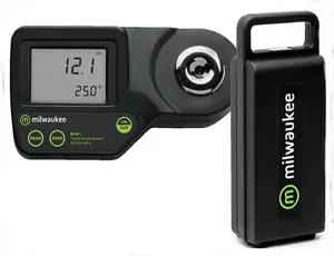 Milwaukee MA871 Digital Brix Sugar Refractometer + Hardshell Case