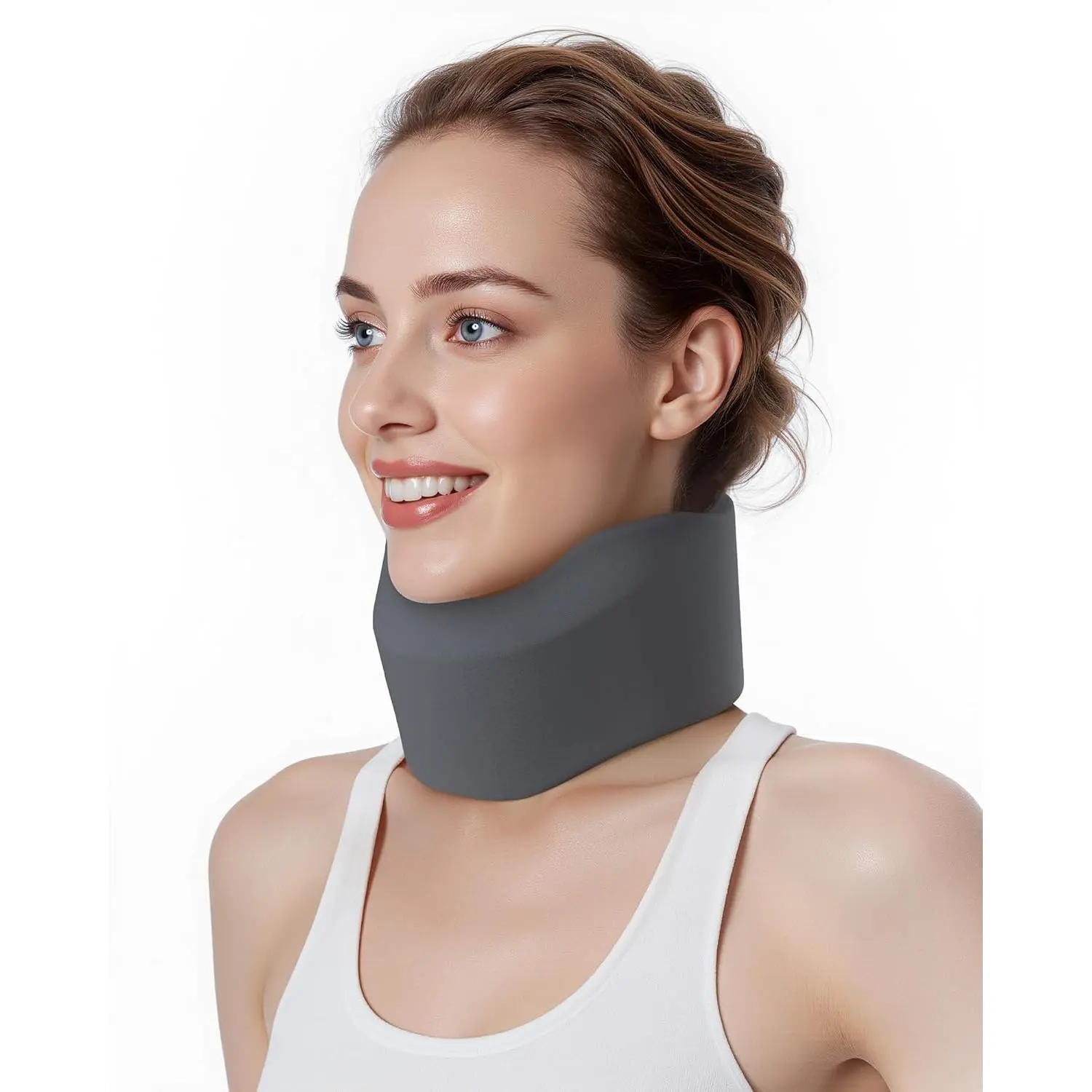 Neck Brace for Sleeping, for Relief Neck Pain and Provide Support Soft Cervical Collar, Neck Support Keep Vertebrae Stable & Aligned Relief of Cervical Spi