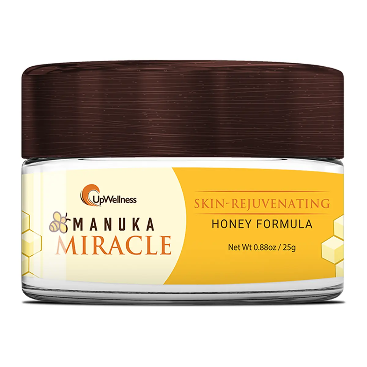 UpWellness Manuka Miracle Skin-Rejuvenating Honey Formula 25g - US Origin, Net Weight 0.88oz