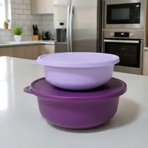 Aloha bowls in lilac and purple, with capacities of 2L and 1L.