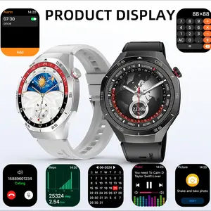 New Men's Smartwatch with GPS Tracking and 1.53 Inch HD Screen, Bluetooth-compatible Connectivity and Outdoor Features, Sports Smart Watch, Waterproof Smart Watch, Ideal Gift for Men
