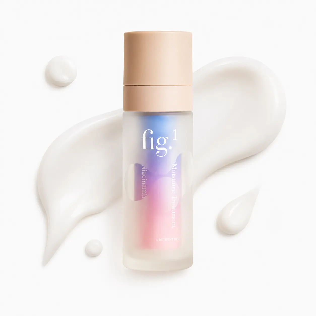 Fig.1 Niacinamide Serum for face | Skincare for Sensitive Skin – 4% Niacinamide, Glowing & Hydrating Serum for Face, Anti-Aging, Moisturizing, and Soothing Treatment – 30ml