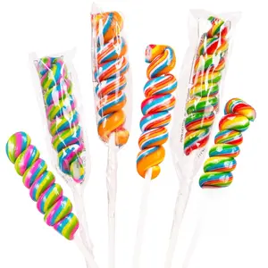 Narwhal Novelties Twist Lollipops, Candy Suckers (12-Pack)