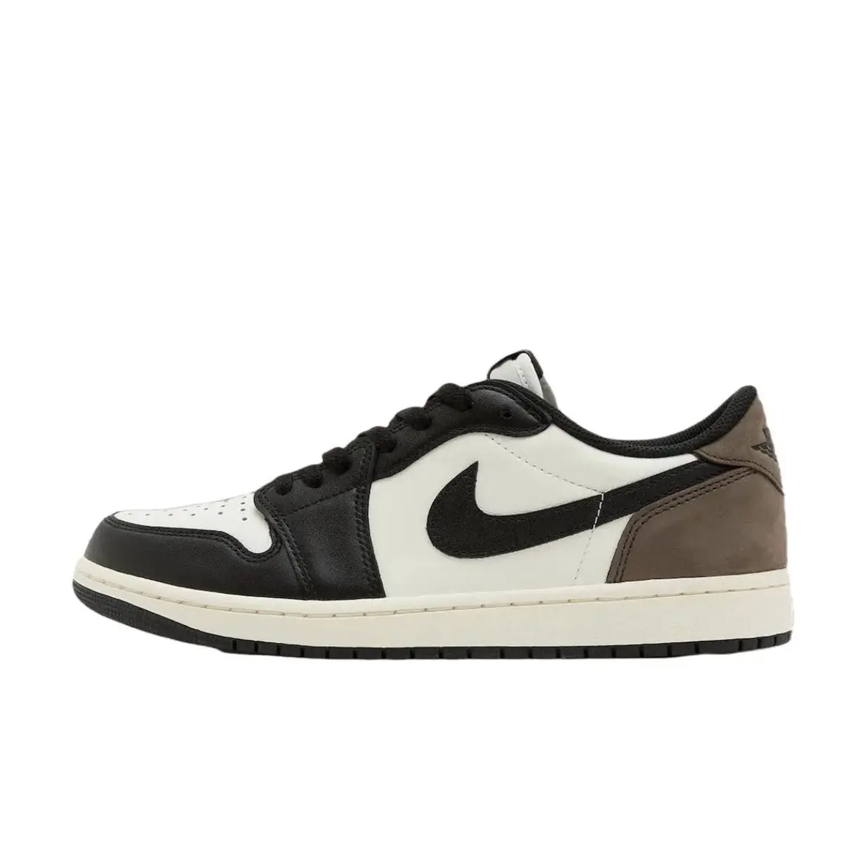 Nike Air Jordan 1 Retro Low OG ‘Mocha’ Youth-Women’s Brown Neutral Casual Sneakers, Casual Trainer Shoes, Sporty Low Top, Classic, Rubber, Everyday, Leather, Grade School Sizes, Footwear, Athletic