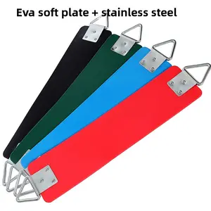 Stainless steel soft plate indoor and outdoor swing accessories children's baby seat swing plate plastic light plate seat plate