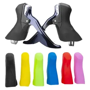 1 pair Bike Lever Grips Hoods for Shimano St-4700/st-5800/st-6800, Road Bike Shifter Lever Protectors, Durable and Comfortable Bicycle Accessories