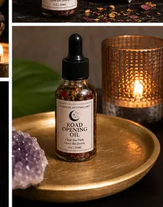 Goddess Apothecary Road Opening Ritual Oil – Intention & Abundance Blend Aromatherapy