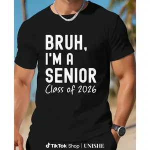 BRUH I'm A Senior Graduation Spirit Shirt – Class of 2026 Senior Tee