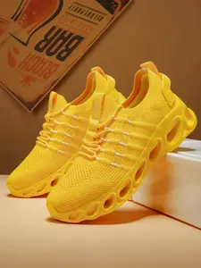 Breathable Mesh Athletic Running Shoes, Lightweight Colorblock Workout Sneakers, Casual All-Season Footwear, Comfortable PU Sole, Ideal for Fitness and Jogging