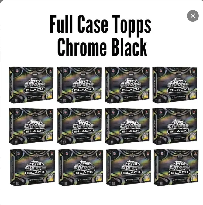 Break #6209: Pick Your Number Break Full Case Chrome Black