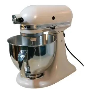 5 Quart Stainless Steel Bowl with Side Handle, 1 Count Durable Mixing Bowl for Baking, Kitchen Aid Mixer Bowl, Kitchen Utensils & Gadgets