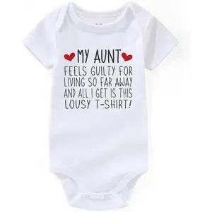 Funny guilty Aunt Baby Clothes boy Aunties Bestie auntie sayings Baby girl Clothes Baby Bodysuits