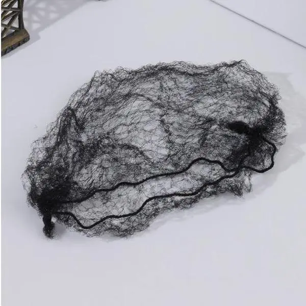Invisible Mesh Hairnets - 22-in Stretch Mesh Cap for Secure Hold, Salon-Style Hair Styling Accessory for Ballet Buns, Wig Compatibility