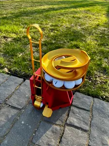 3D Printed Golf Ball Dispenser Pro - Pedal Operated, Holds 25 Balls, Ideal for Practice, Youth Friendly, PLA & PETG Options