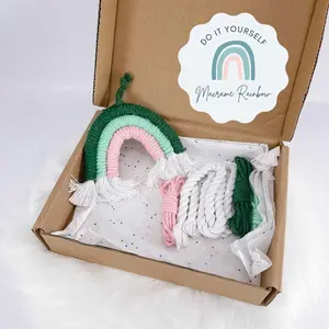 DIY Mini Macrame Rainbow Kit