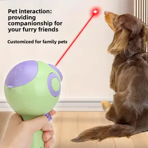 Multifunctional Pet Training Food-Throwing Laser Toy, Creative Feeding Gun for Dogs, Outdoor Boredom-Relief Gadget