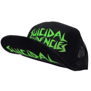 Suicidal Tendencies OG Flip Up Hat Fluo Colors - Metal Punk - Mesh Trucker Hat One Size Fits All