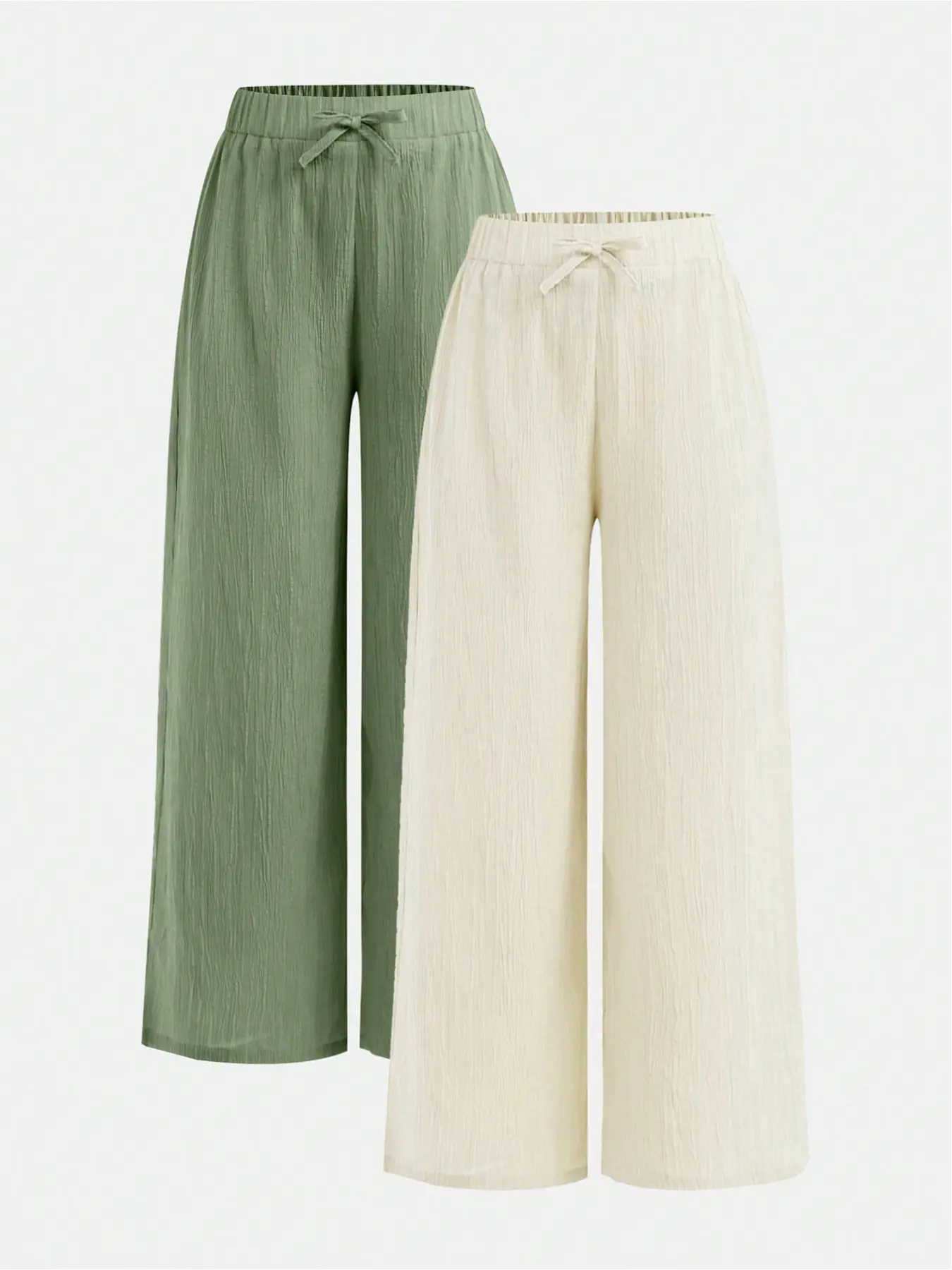 Stylish and elegant comfortable women's trousers two-piece set