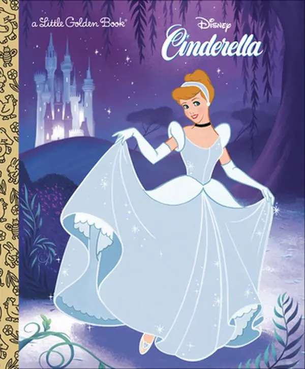 Cinderella (Disney Princess) Hard Cover Book, Random House Disney, Classic English Children's Literature Retold in Classic Format