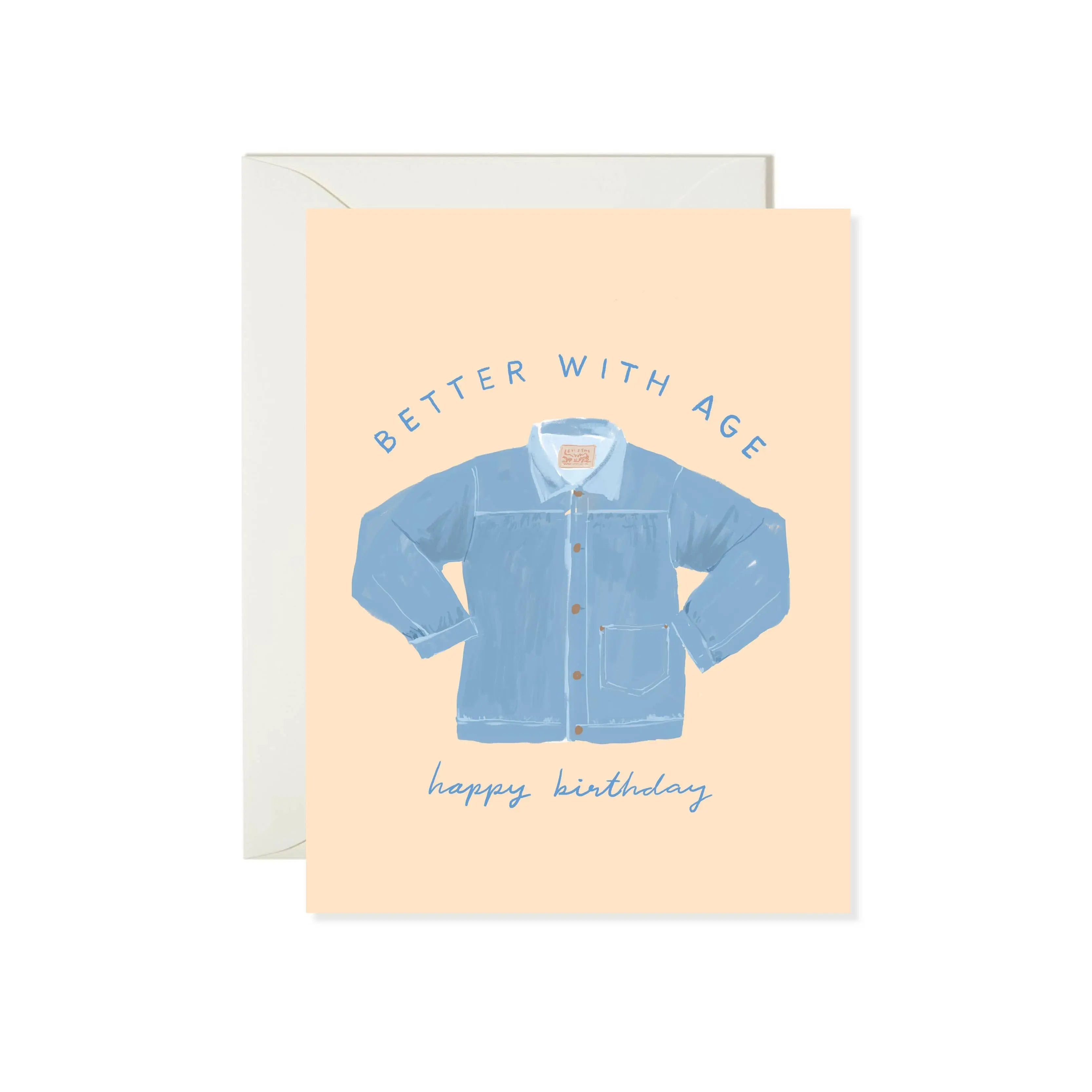 Denim Birthday – Vintage Denim Birthday Card