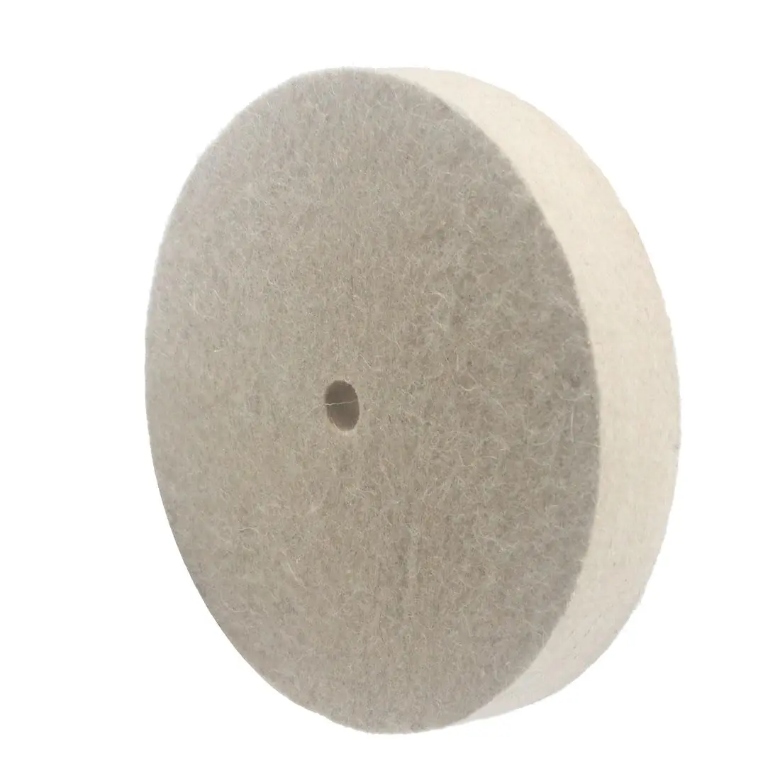 6" Felt Buffing Wheel - 5/8" Arbor Hole Hard Polishing Wheel for Bench, Foundry, Aerospace Applications on Aluminum Bronze, Brass
