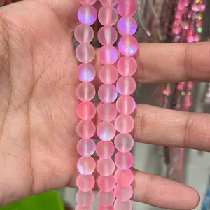 8 mm mermaid glass strand