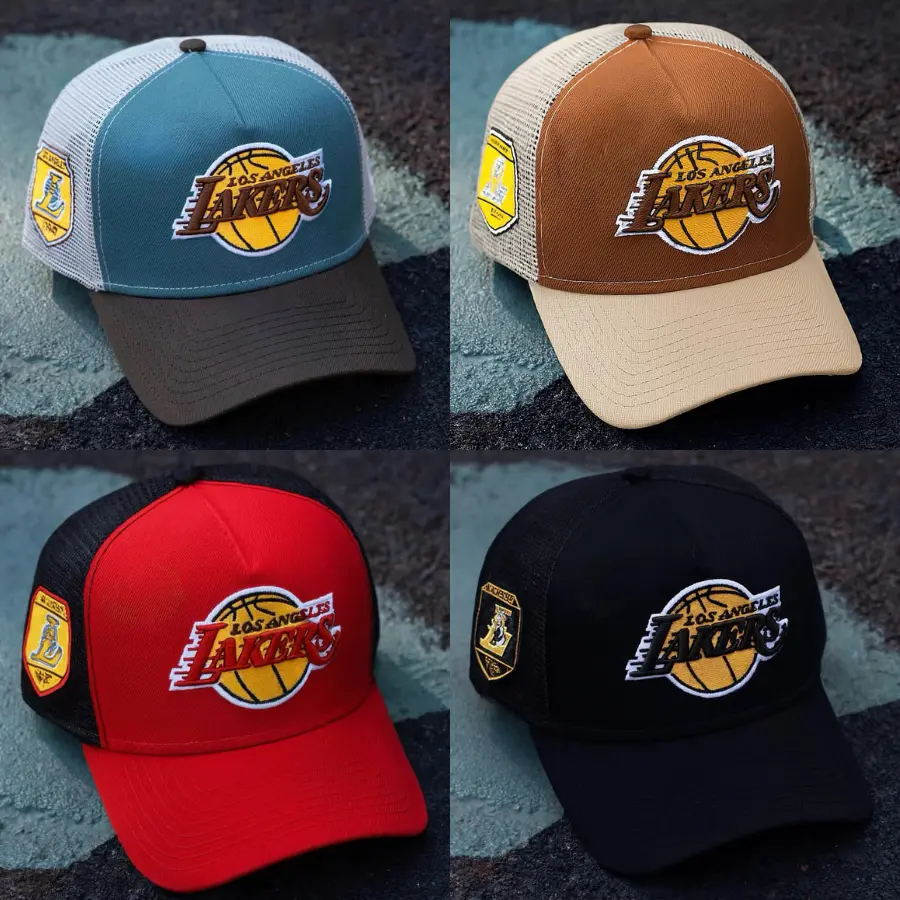 Los Angeles Lakers Official Team Logo Adjustable Snapback Hat in Multiple Colors for Fans