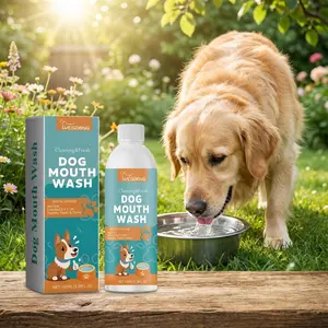 Dog Mouthwash — Protects Pet Oral Hygiene, Removes Plaque & Odors