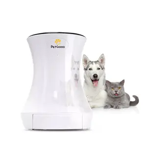 PetGooo Automatic Cat Food Dispenser 3.2L Timed Cat Feeders for Dry Food Up to 20 PortIONS 4 Meals Per Day, Suitable for Cats & Dogs