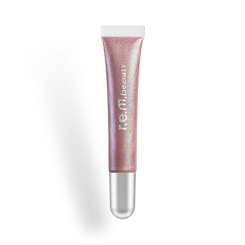 r.e.m. beauty by Ariana Grande Plumping Lip Gloss in fembot - triple-plump actives for instantly fuller lips and nourishing hydration Hydrate Makeup