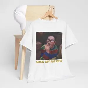 Suck My Fat One Unisex Tshirt, Funny Stranger Movie Meme Hoodie, Dustin Quote Graphic Sweatshirt, Retro Tv Show Fan, Unisex Sweater Pullover Tee