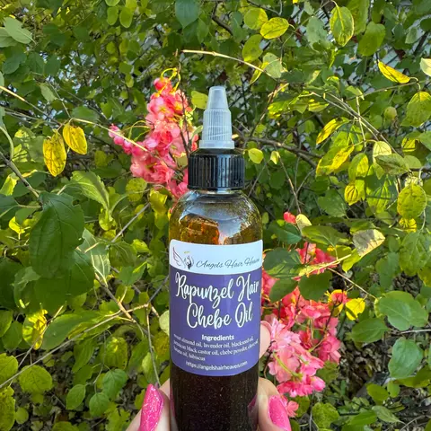 Chebe Hair Growth Oil - Thickening Regrowth Formula with Lavender Oil & Jamaican black castor oil all natural hair care