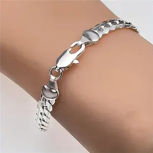 Timeless Appeal, Stylish 7.48" Twisted Rope Bracelet in White Golden - Hypoallergenic Stainless Steel, Design for Men & Women - Perfect for Daily Wear & Gifts