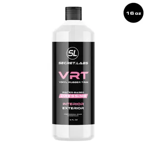 Vinyl Rubber Trim Dressing (16oz) - For Cars, Boats, Motorcycles, Trucks & More