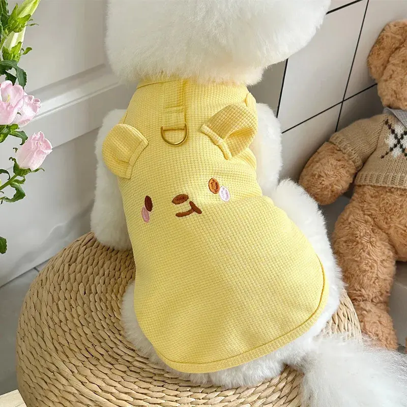 Cute Lightweight Summer Dog Vest for Small Dogs