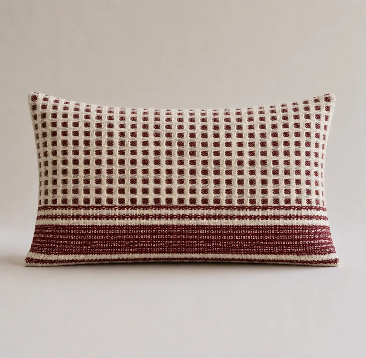 Vermelha 2- 100% Wool Pillow Cover (Rectangle) (Copy)