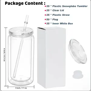 Plastic Snow Globe Cups