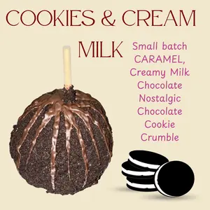 Copperpot Caramel Gourmet Cookies & Cream Milk Chocolate