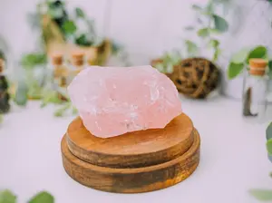 Crystals Gift Box Set - Crystal Gifts for Her - Amethyst Cut Base - Rose Quartz - Clear Quartz - Citrine