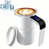 2026 New 380ml Reusable Self-Stirring Insulated Stainless Steel Coffee Mug - Auto-Stir Drink Travel Tumbler, Washable ABS Kitchen Accessories, Household Items for Office, Home Use (Coffee, Milk, Cocoa)